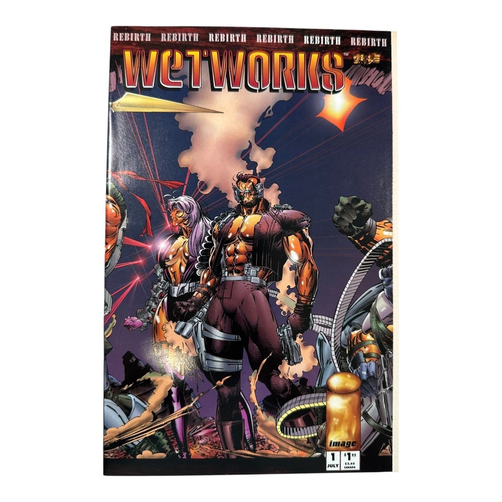 Wetworks Rebirth Comic Book Image Comics July‎ 1997 Issue #1 Collectible